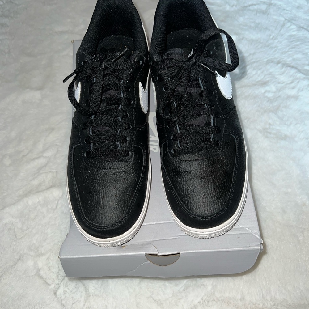 Black Air Force 1. Men's size 10.